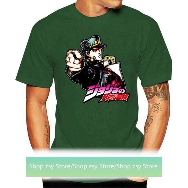 

women's t-shirt men funny t shirt fashion tshirt jotaro kujo women, White