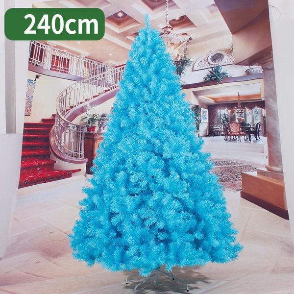 

christmas decorations 240cm tree black bluer artificial merry for home