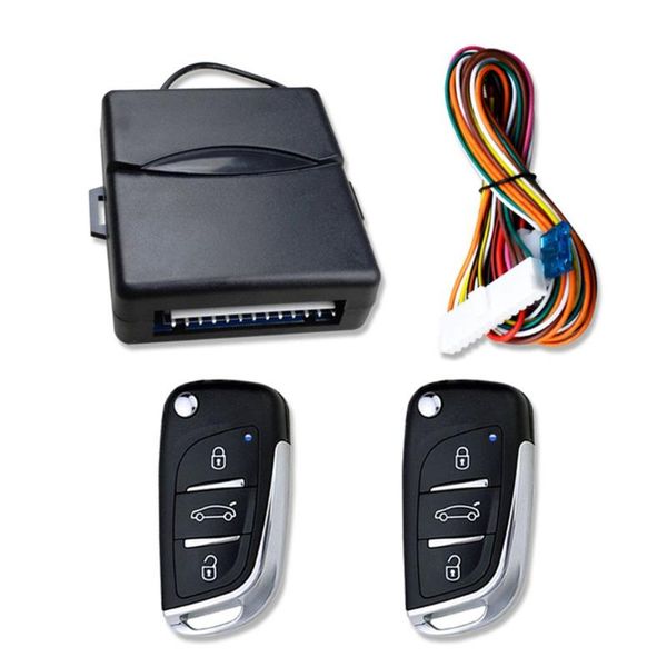 

alarm & security universal car auto keyless entry system button start sled keychain central kit door lock with remote control