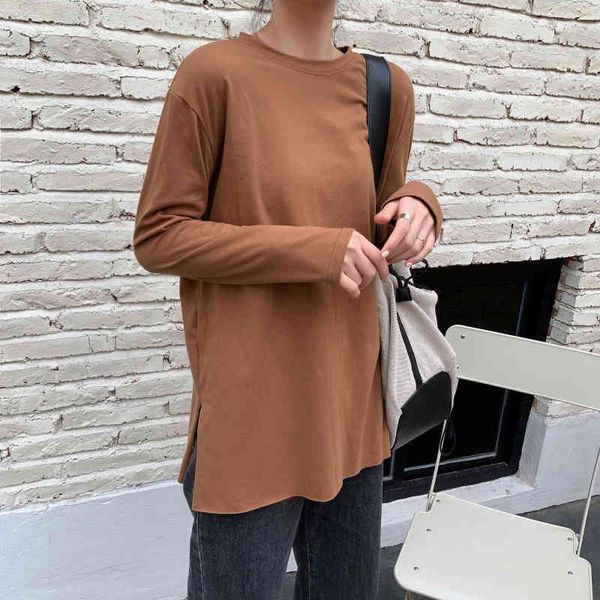 

women's blouses & shirts hzirip split women's casual korean soft shirts solid all the brief elegant female games streetwear cotton, White