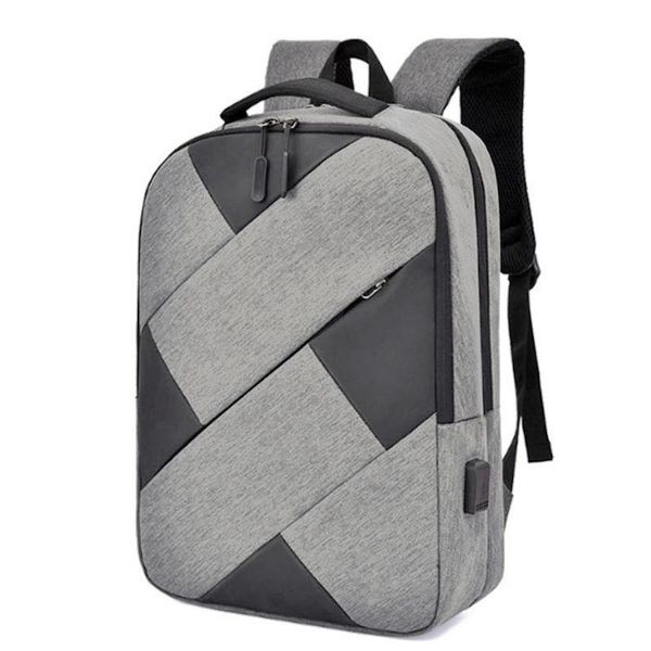 

backpack men laplarge capacity with usb charging port knapsack for travel outdoor