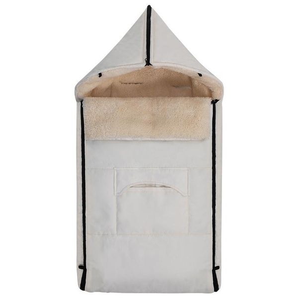 

blankets & swaddling stroller baby sleeping basket double zipper bag autumn/winter thickening child universal accessories