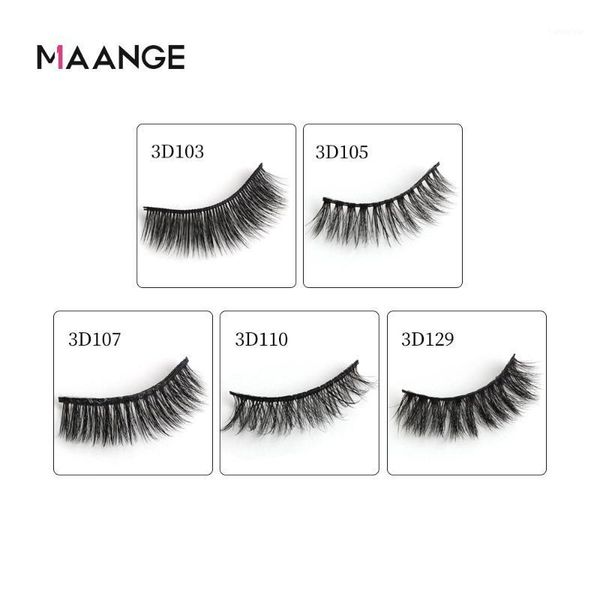 

pairs false eyelashes handmade mink fake wispy fluffy natural long lashes 3d makeup extension tools1