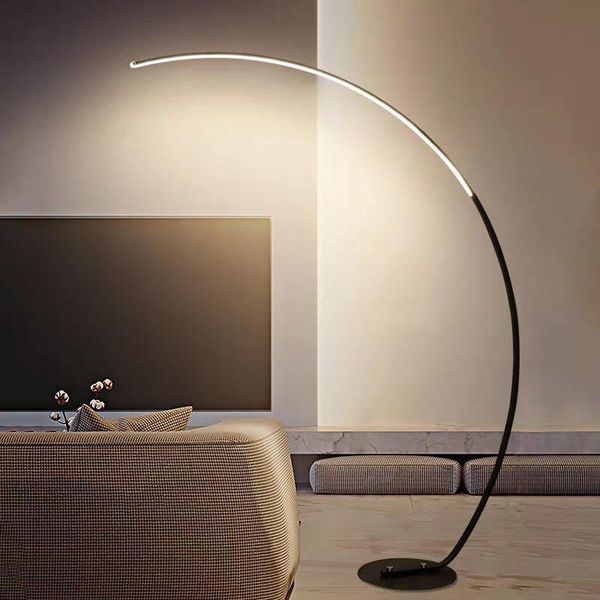 

nordic led iron floor reading light lamps stand lamp lampara de pie