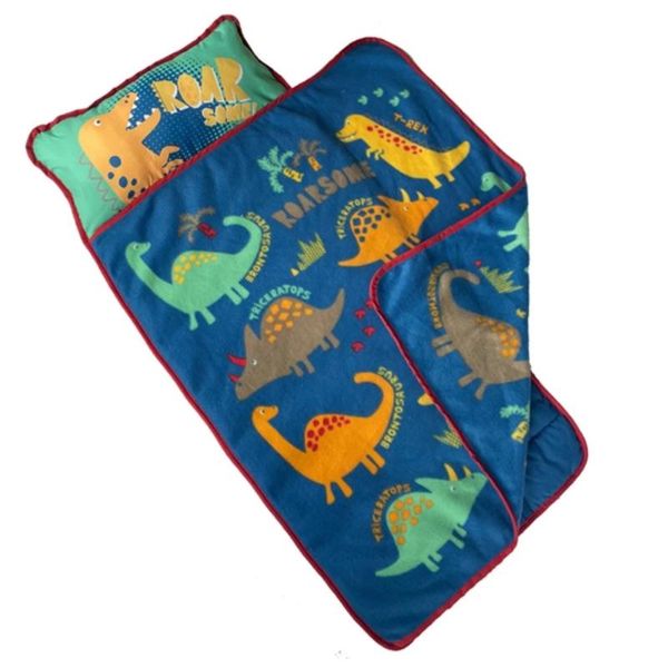 

blankets red robot kid nap mat toddler cotton pad for preschool daycare kindergarten travel sleeping bag 53x117cm blanket