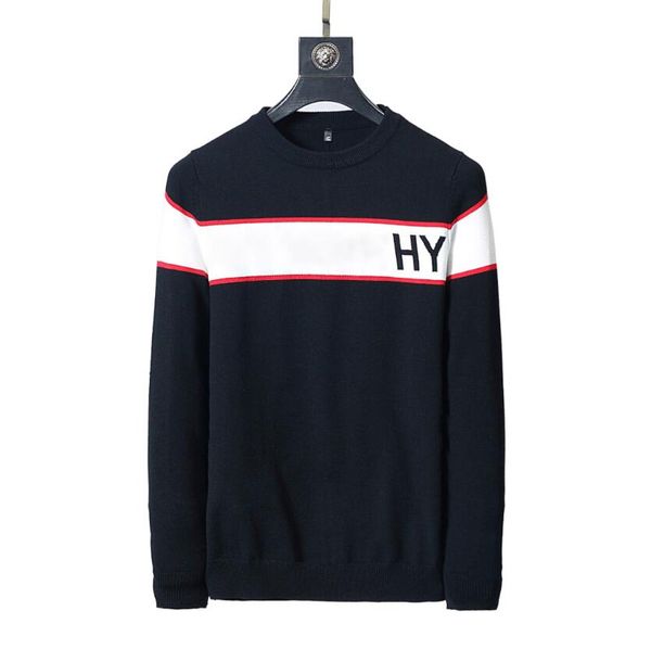 

2022 european and american luxury designer sweaters mens with womens autumn winter long sleeve sweater knitted sweatshirts, White;black