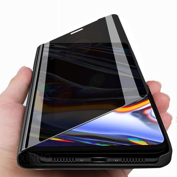 

smart mirror case for oppo realme 7 pro stand book flip cover 7pro realme7 realme7pro coque cases cell phone