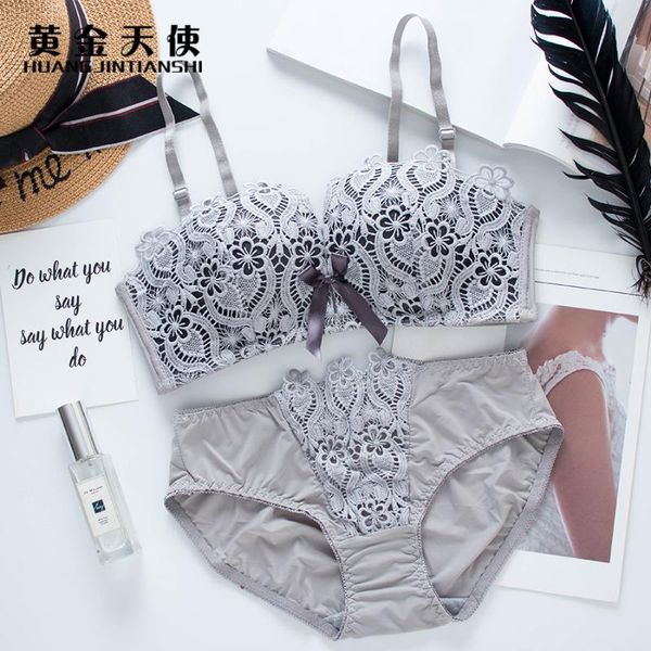 

bras sets lace brassiere girl bra underwear women lingerie bralette push up female intimates wire seamless set, Red;black