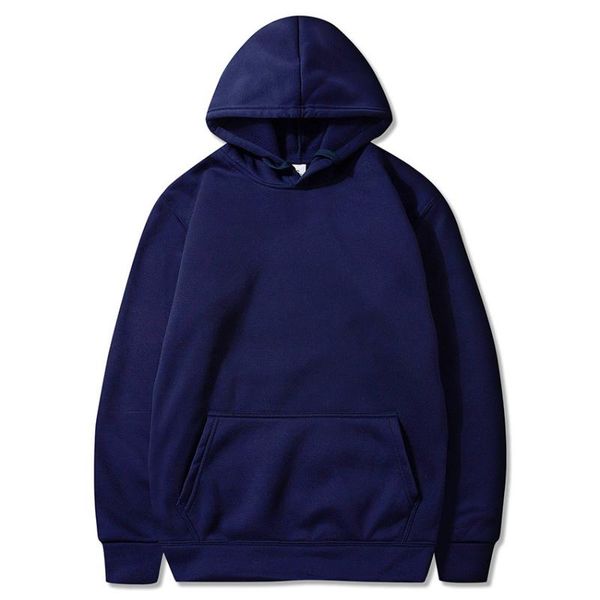 

men's hoodies & sweatshirts brand hoodie spring and autumn 2021 casual sweatshirt solid color top, Black