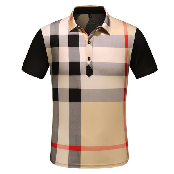

2022summer clothes luxury designer polo shirts men casual polo fashion snake bee print embroidery t shirt high street mens polos size m-3xl, White;black