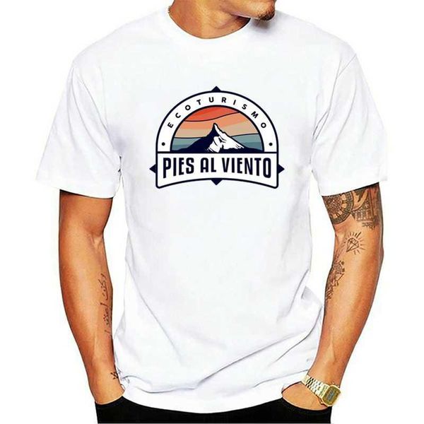 

men's t-shirts t shirt pies al viento custom printed tee, White;black
