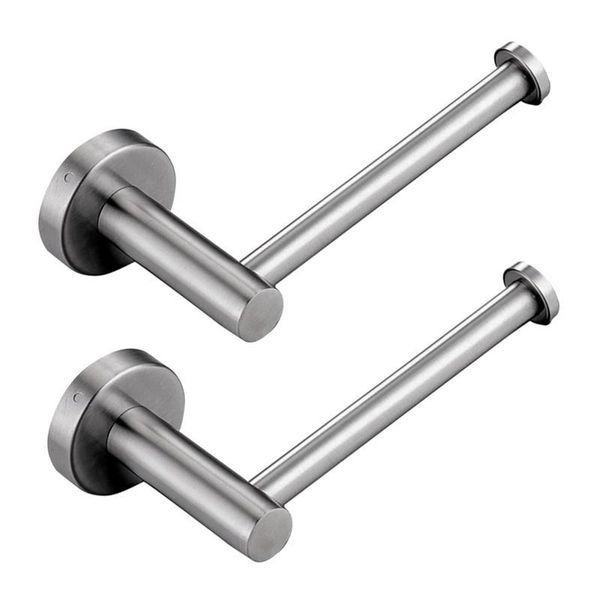 

tissue boxes & napkins 2pcs perforation paper holder 304 stainless steel for bathroom kitchen wc toilet towel roll #6