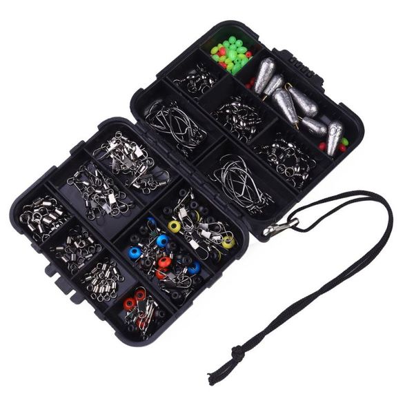 

fishing accessories 160pcs tackle set supplies gadget