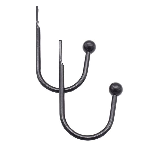 

2pcs hanger curtain holdback living room bedroom wall mounted el zinc alloy stylish home decor u shaped drapery holder other