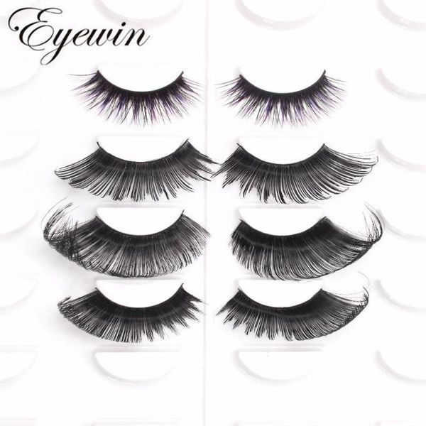 

eyewin false strip eyelashes exaggerating fake lash for drag queen makeup 3d mink lashes professional dramatic lash1