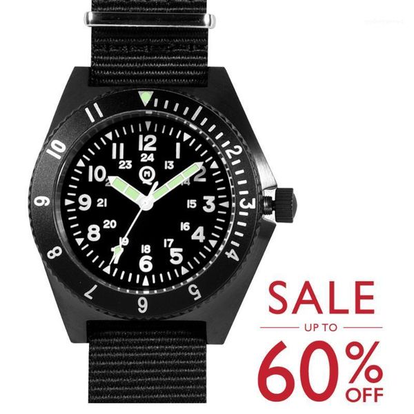 

"vietnam" / platoon us special forces udt military men's 300m diver wristwatch with super luminous wristwatches, Slivery;brown