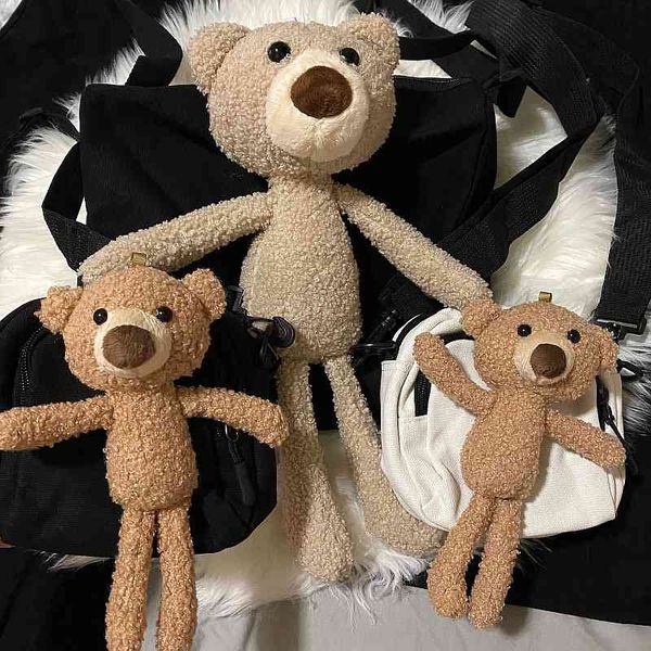 

net red products ins teddy bear pendant mini teddy plush toy bear doll