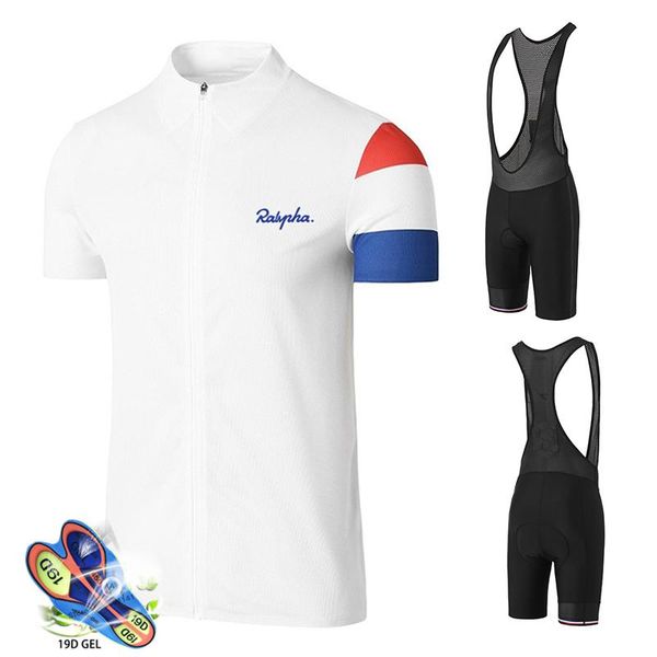

racing sets france ropa ciclismo hombre cycling uniform bike clothes mtb clothing quick dry summer men jersey triathlon skinsuit, Black;blue