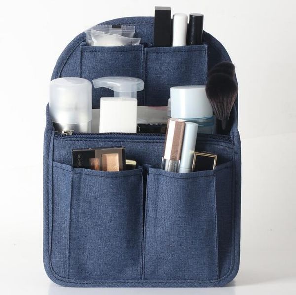 

travel backpack female liner bag school middle portable finishing simple large-capacity storage cosmetic bags & cases