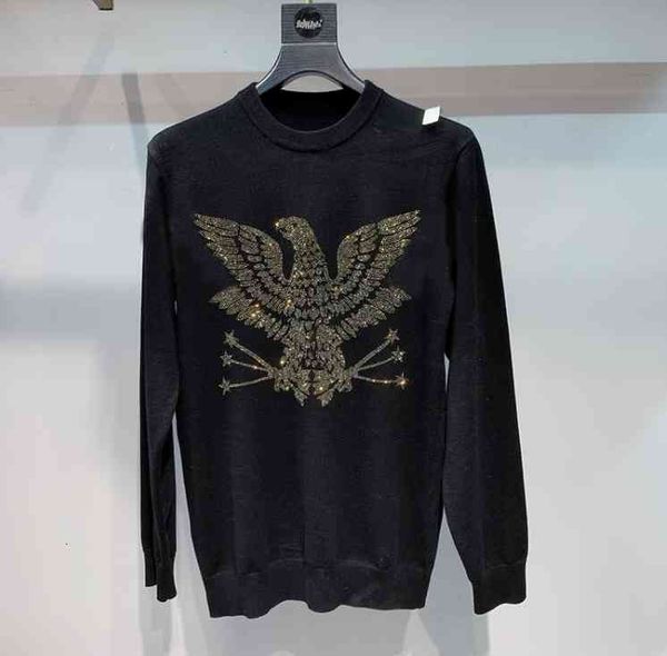 

men's hoodies & sweatshirts 2021 men's nightgown winter clothes long sleeve clothing sweater plus size diamond korean styl, Black