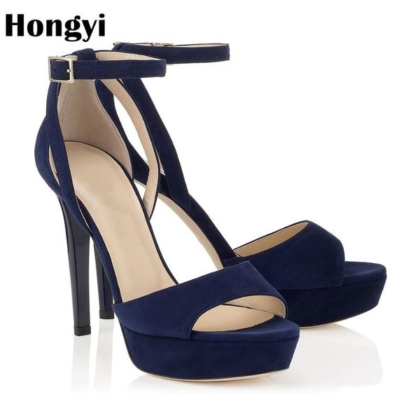 

hongyi 2021 summer women high heels sandals fashion stripper shoes party pumps platform, Black