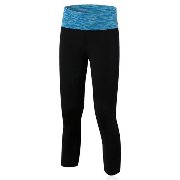 

women's leggings women summer mid-calf pants bodybuilding fitness elastic sweatpants slimming workout jogger bottom clothes for female, Black