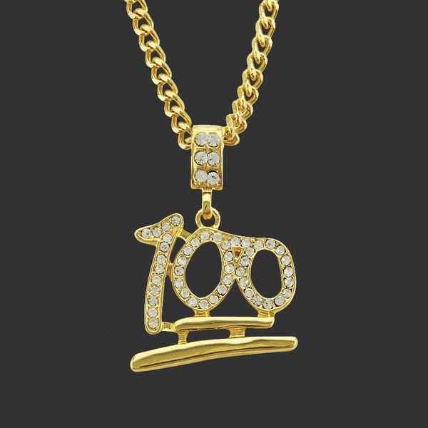 

amulet neck pendants hip hop necklace diamond 100 point pendant men's, Silver