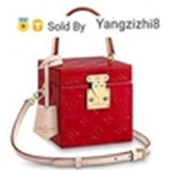 

yangzizhi8 bleecker m52464 box embossing red real caviar lambskin le boy chain flap bag handbags shoulder messenger bags totes, Black;red