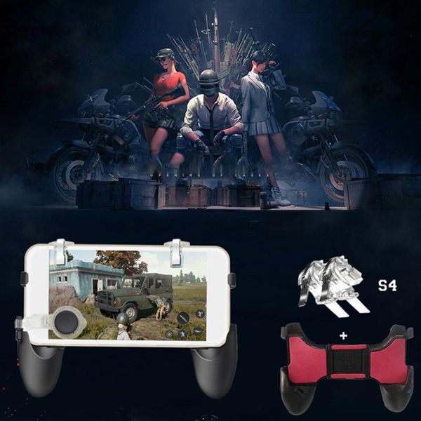 

in 1 gift handle trigger for android gamepad mobile phone joystick game controller ergonomic fire shooter button foldable controllers & joys