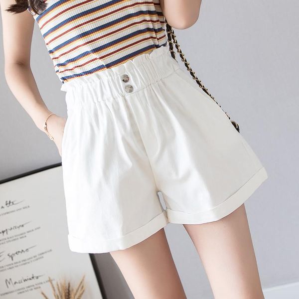

women's shorts #0722, White;black