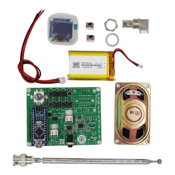 

radio am lsb and usb receiver 3.5mm audio output electronic kit diy