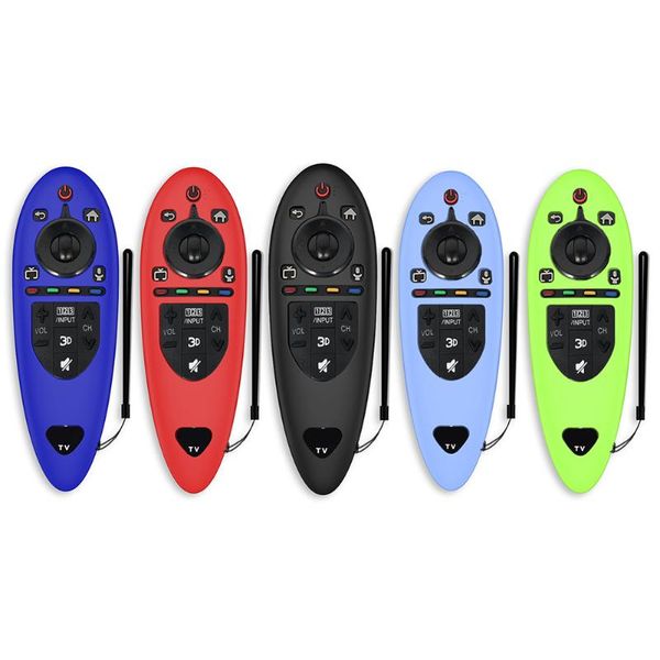 

remote controlers cover for lg an-mr500 protective silicone 3d smart tv magic control case with lanyard flexible shockproof sikai mr500