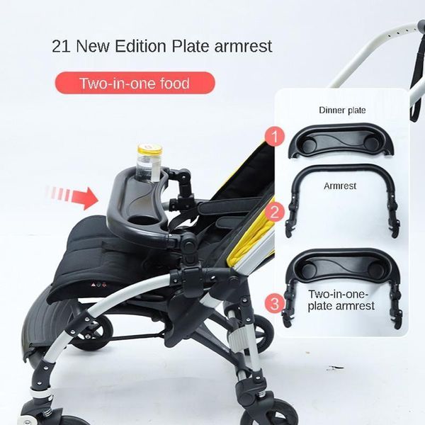 

stroller dinner plate armrest for bee3/bee5 handle t leather case covers foot cover sleeping bag baby pram accessories1