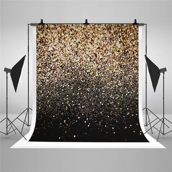 

party decoration pographic background glitter black gold dot po studio backdrop pography for