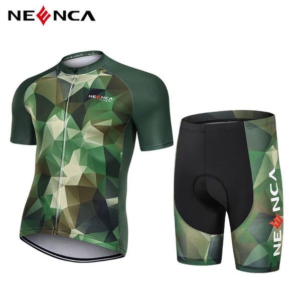 

racing sets neenca women men's cycling jersey set biking clothes road bike shorts 4d padded outfit bicycle shirts short sleeve mtb pro, Black;blue