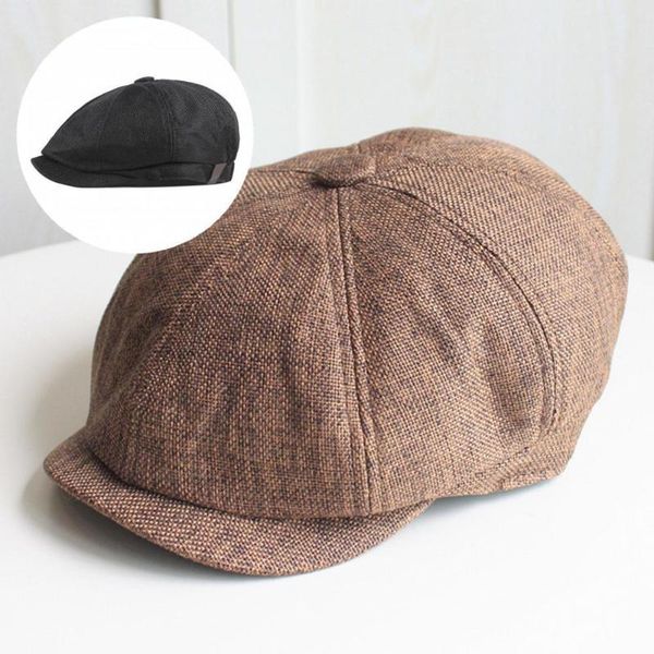 

berets western style fabulous vintage elastic men beret decoration fade-less for daily wear, Blue;gray