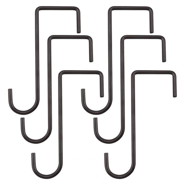 

hooks & rails 6pcs/set fence corrosion resistant load bearing hanging design garden plant basket holder tool supplies