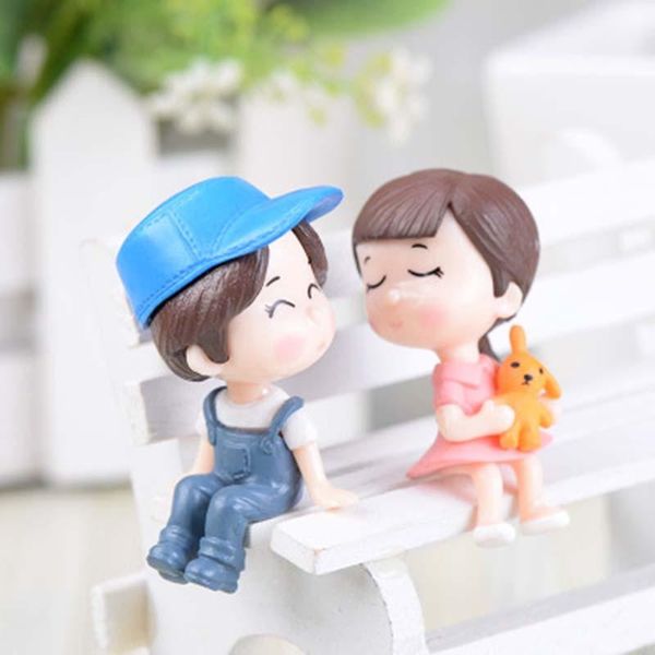 

decorative objects & figurines mini stool couples dolls fairy garden miniatures ornaments decor dollhouse/terrarium action figures figurine