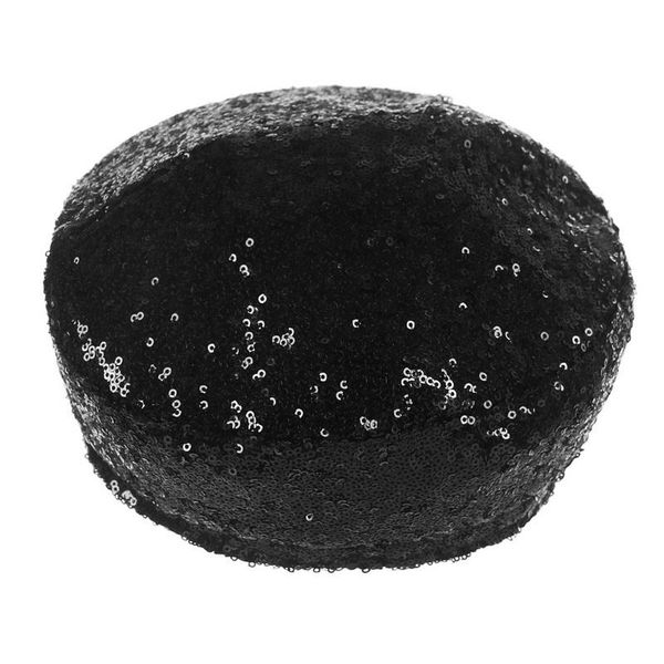 

berets french style fashion hat gillter black sliver painter street wear cool beanies hats women autumn winter solid caps 2021, Blue;gray