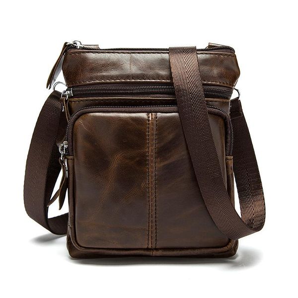 

briefcases men's shoulder bag for men genuine leather handbag small male casual messenger phone crossbody bags designer
