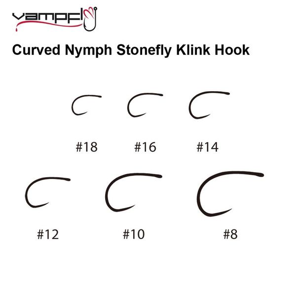 

fishing hooks vampfly barbless curved nymph stonefly klink shrimp scud caddis tying hook ultra sharp premium grade