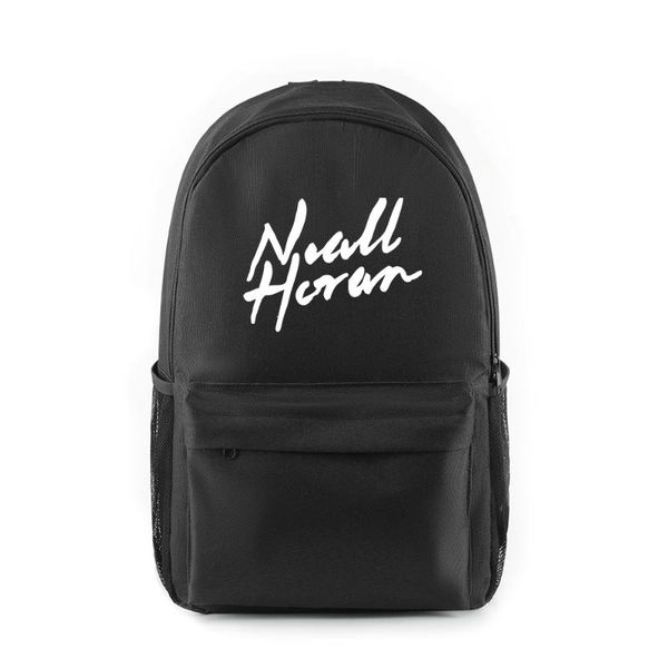 

backpack funny fashion niall horan school bags travel boys girls cute small bag print oxford waterproof lapnotebook backpacks