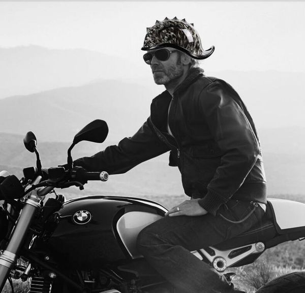 

2021 summer trendy retro motorcycle prince helmet