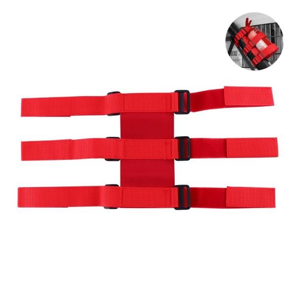 

car organizer extinguisher strap vehicle-mounted cup fixed refit parts (red general style)