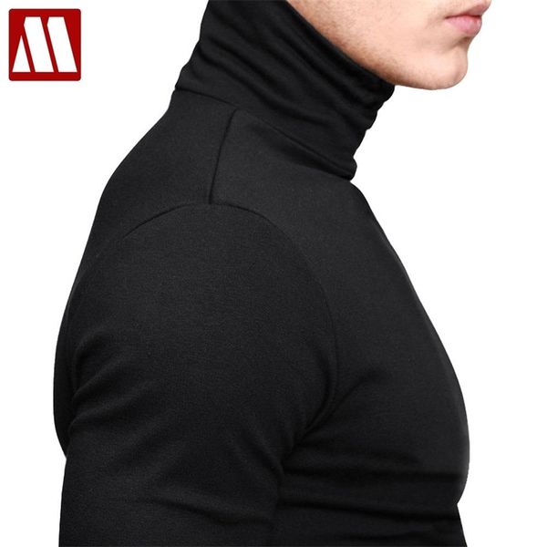 

new sping fashion mens casual t-shirts long sleeve brand clothing man slim fit clothes male wear tees plus size xxxl 210319, White;black