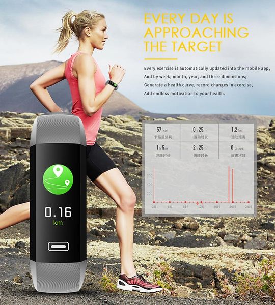 

r5max smart wristband men sport waterproof watch weather intelligent heart rate sleep monitor pedometer bracelet wristbands