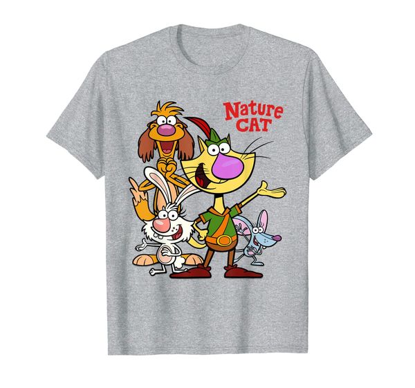 

Nature Cat and Friends T-Shirt T-Shirt, Mainly pictures