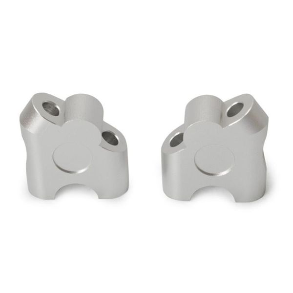 

handlebars 22mm universal aluminium handle bar clamp raised extend handlebar mount riser motorcycle lifting