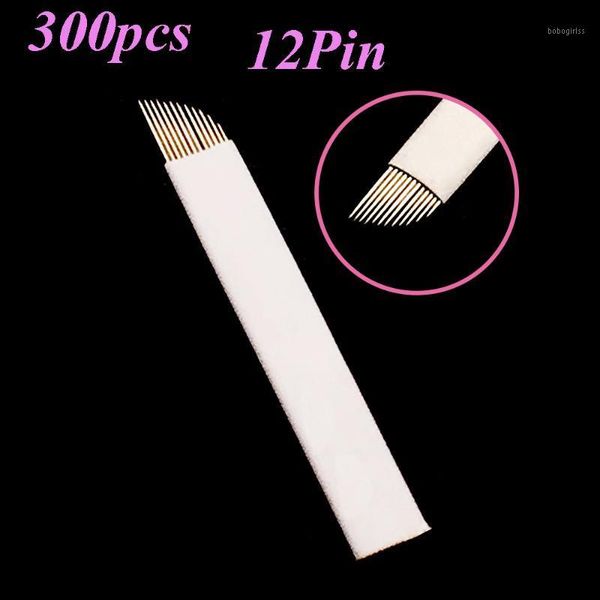 

flex lamina tebori microblading needles pernement makeup blade for manual pen agulhas para eyebrow 300pcs1