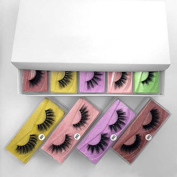 

false eyelashes mink long lasting lashes natural dramatic volume extension thick 3d